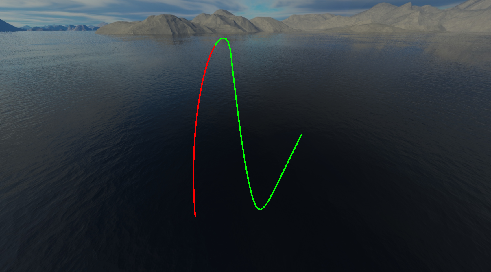 Bezier line rendering